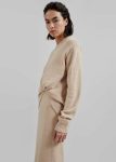 Dresses Beige The Frankie Shop 3.1 Philip Lim Long Sleeve Draped Knit Dress - Beige Women