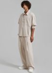 Drew Denim Pants - Natural Beige Men The Frankie Shop Bottoms