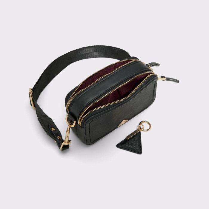 Dwumaax Black Women's Crossbody Bags Aldo Women Black Crossbody Bags