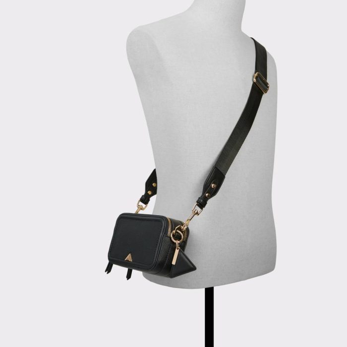 Dwumaax Black Women's Crossbody Bags Aldo Women Black Crossbody Bags