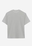 Eliott Crinkle Tee - Grey Men The Frankie Shop Grey Tops