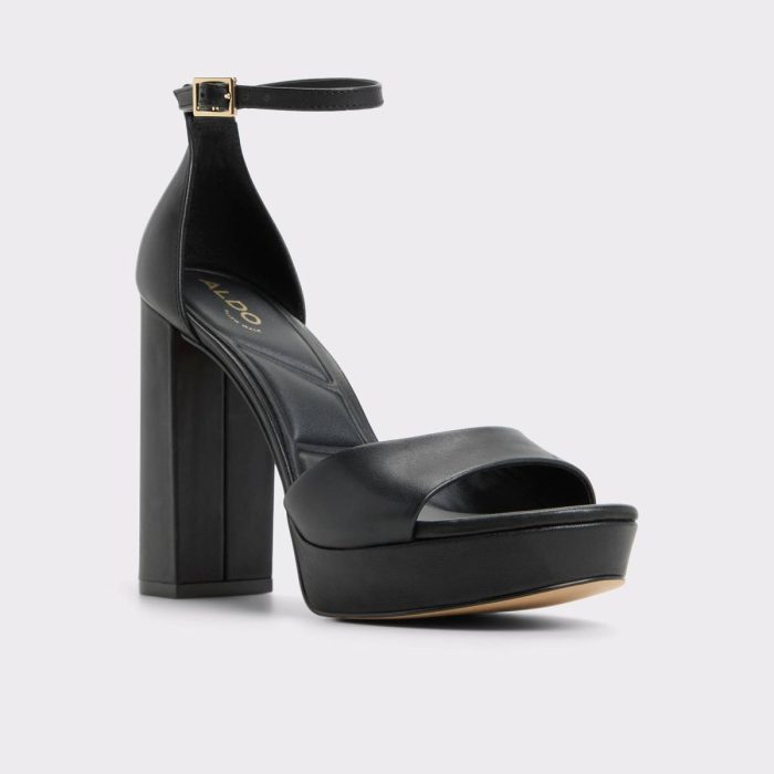 Enaegyn2.0 Other Black Women's Platform Sandals Other Black Women Heels Aldo