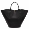 Épure Xl Tote Bag Black - Leather Longchamp Black Leather Bags Women