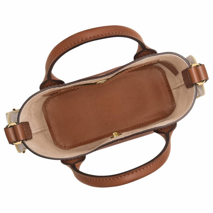 Épure Xs Tote Bag Cognac - Leather Longchamp Leather Bags Women Cognac