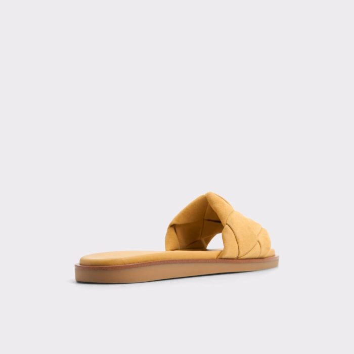 Esterelle Other Yellow Women's Flat Sandals Other Yellow Women Sandals Aldo