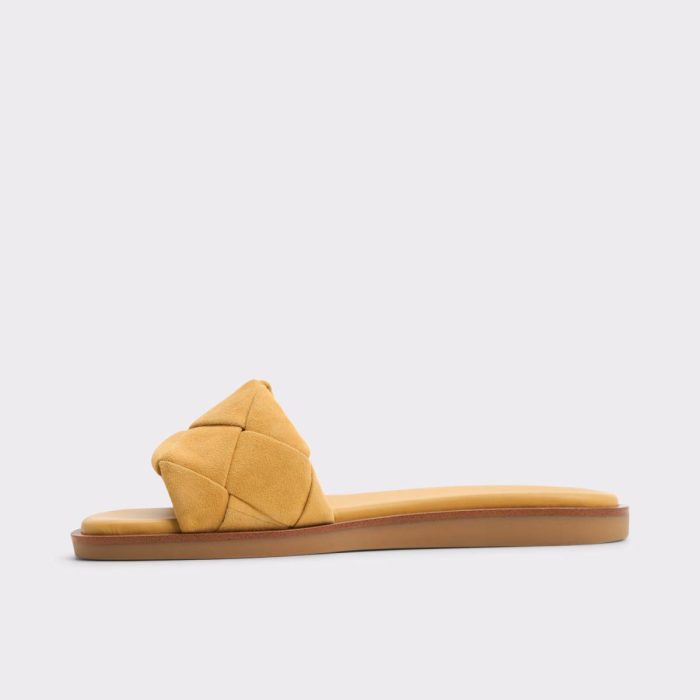 Esterelle Other Yellow Women's Flat Sandals Other Yellow Women Sandals Aldo