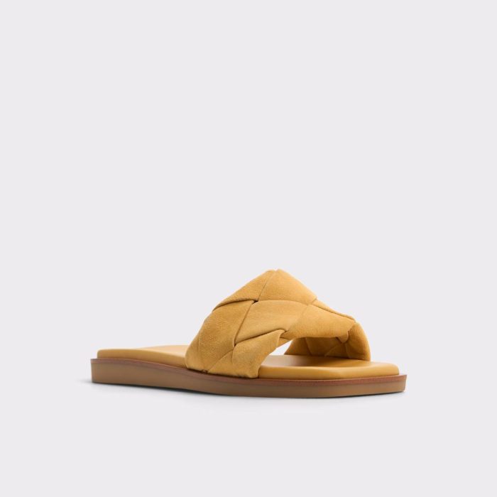 Esterelle Other Yellow Women's Flat Sandals Other Yellow Women Sandals Aldo