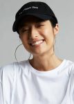 Frankie Baseball Cap - Black Women Black The Frankie Shop Headwear