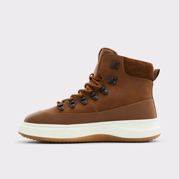 Gibson Cognac Men's Lace-Up Boots Aldo Men Cognac Boots