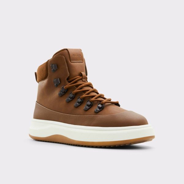 Gibson Cognac Men's Lace-Up Boots Aldo Men Cognac Boots