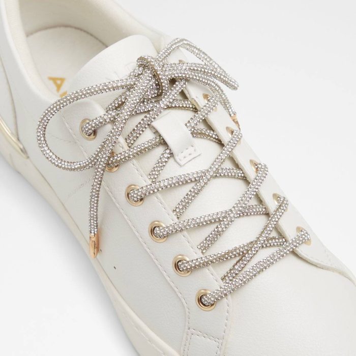 Glostring Silver Women's Shoe Charms & Laces Aldo Women Silver Shoe Charms & Laces