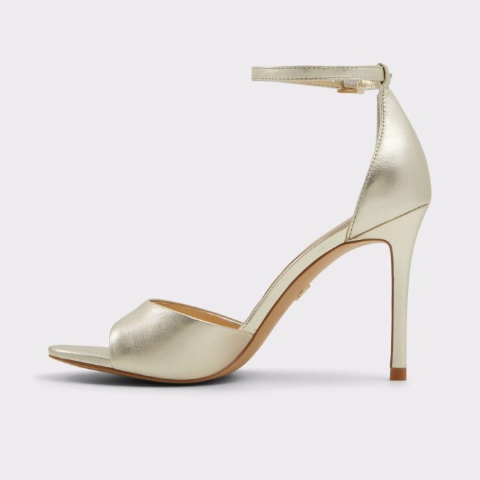 Gold Aldo Creride Gold Women's Metallics Women Heels