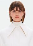 Gold Women Bevza Spikelet Medium Earrings - Gold The Frankie Shop Jewelry
