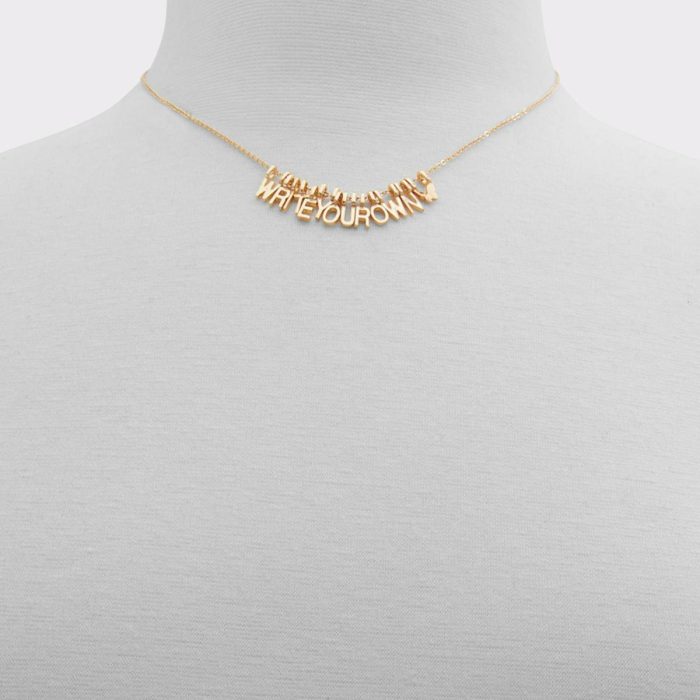 Gold Writeyourown Gold Women's Necklaces Jewelry Aldo Women