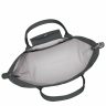 Graphite Shoulder Bags Longchamp Women Le Pliage Green L Tote Bag Graphite - Recycled Canvas