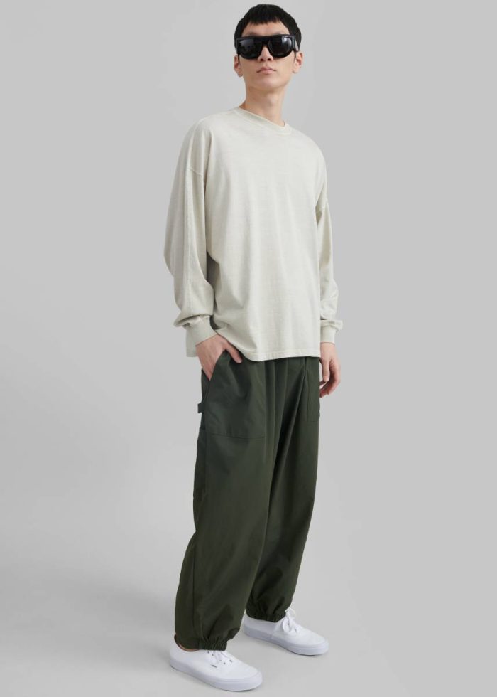 Green The Frankie Shop Hunter Joggers - Khaki Men Bottoms