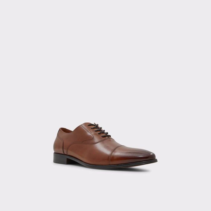Gregoryy Cognac Men's Oxfords & Lace-Ups Cognac Men Aldo Oxfords & Lace-Ups
