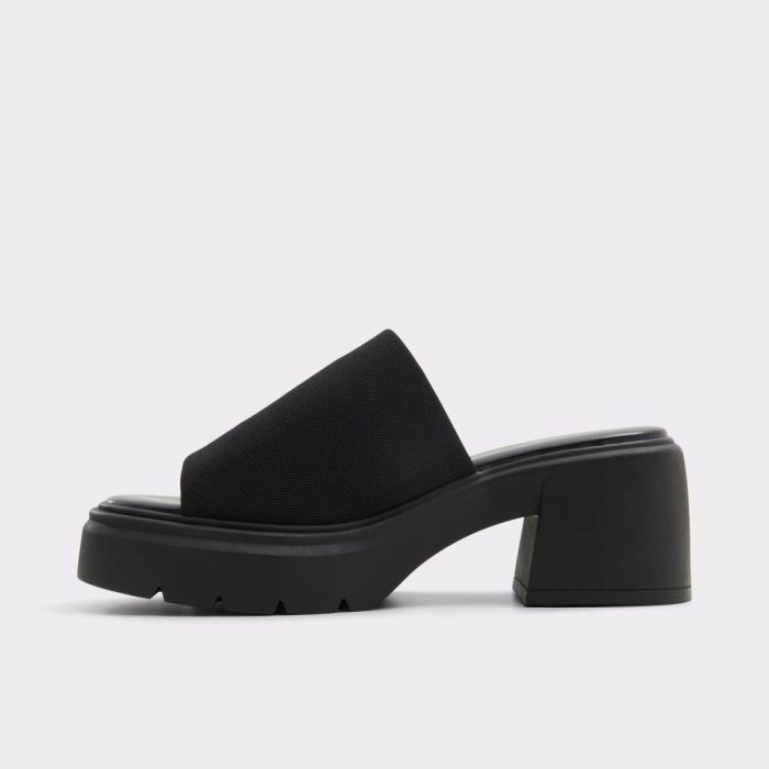 Harrietta Black Women's Wedges Black Heels Aldo Women
