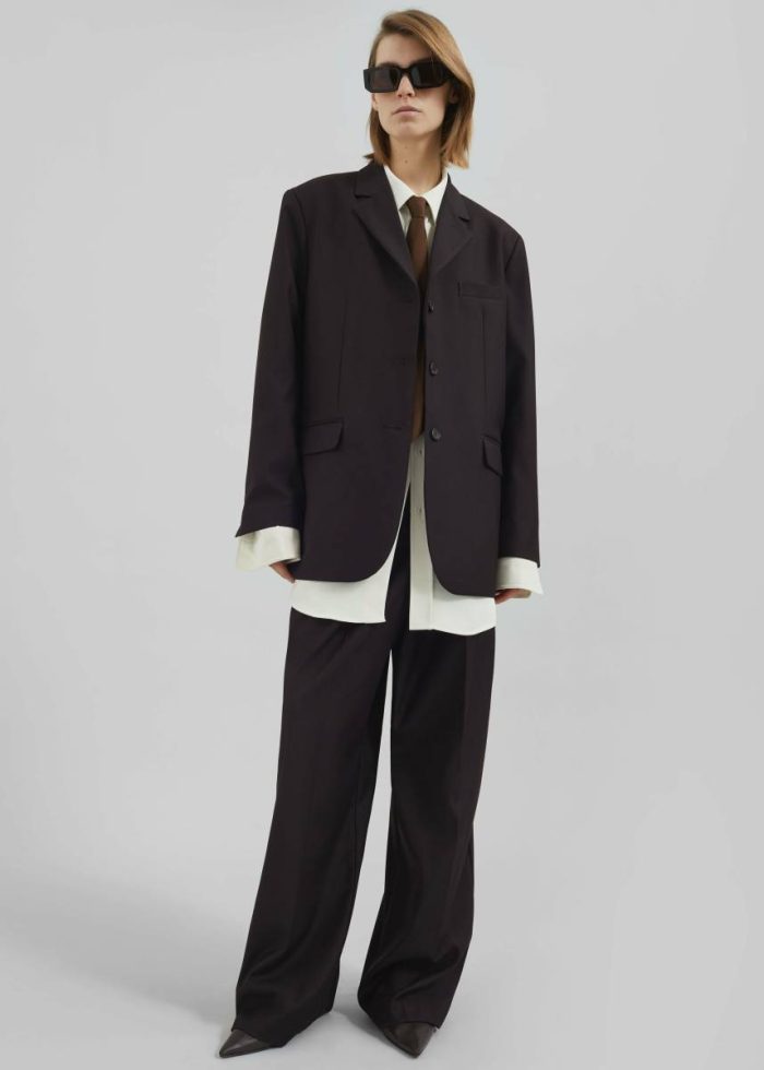 Haydon Shirt - Beige The Frankie Shop Women Tops Beige