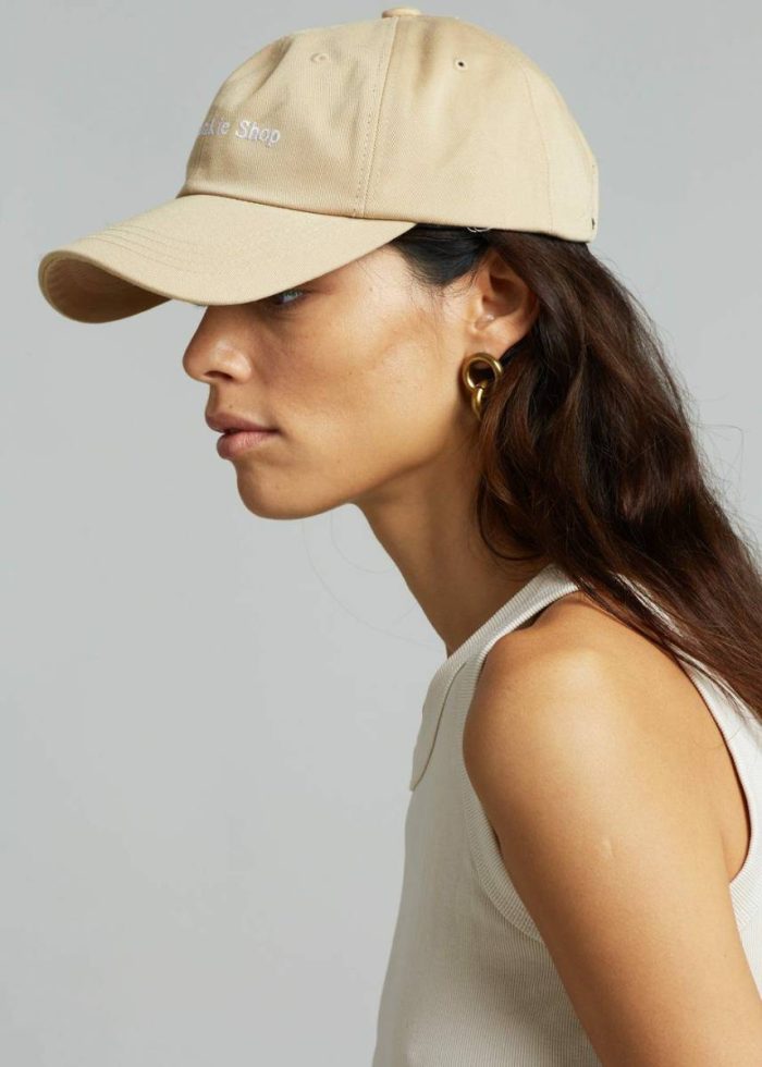 Headwear Women The Frankie Shop Frankie Baseball Cap - Sand Sand