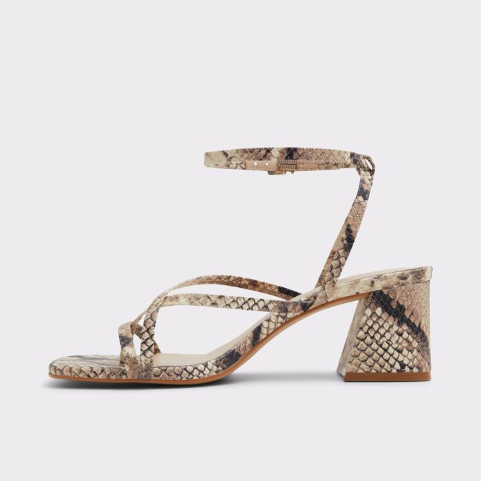 Heels Adrauder Brown Overflow Women's Block Heels Women Aldo Brown Overflow