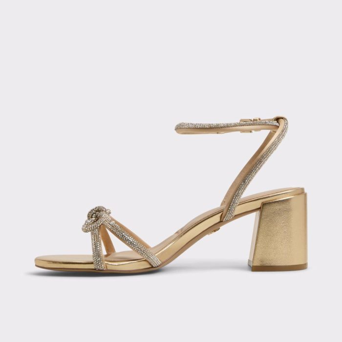Heels Aldo Women Bouclette Gold Women's Metallics Gold