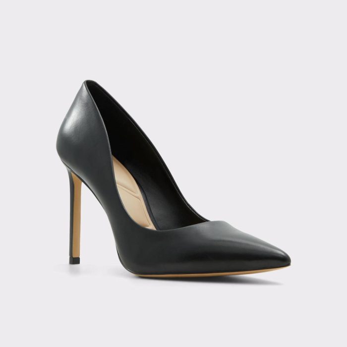 Heels Other Black Leather Women Aldo Stessy2.0 Other Black Leather Women's Pumps