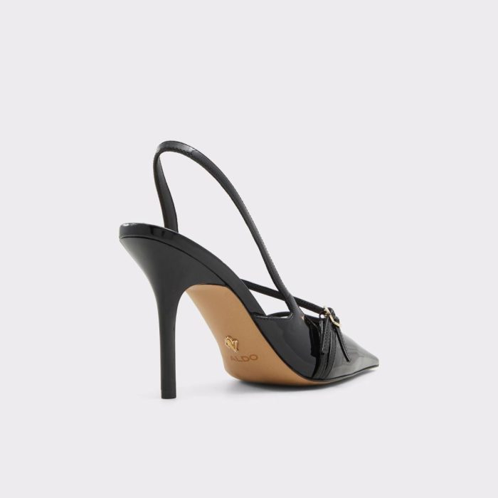 Heels Women Etheria Black Women's Slingbacks Aldo Black