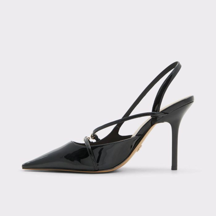 Heels Women Etheria Black Women's Slingbacks Aldo Black