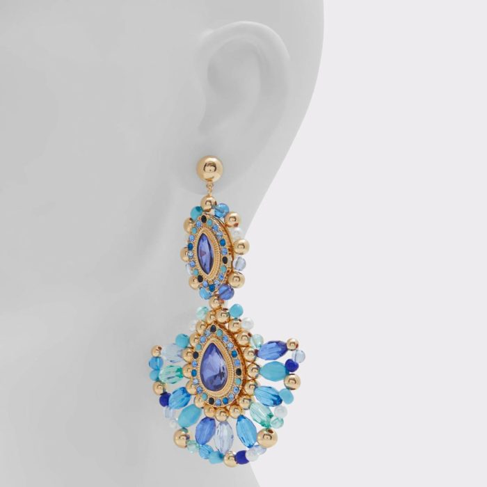 Jewelry Aldo Edeatram Bright Blue Women's Earrings Bright Blue Women