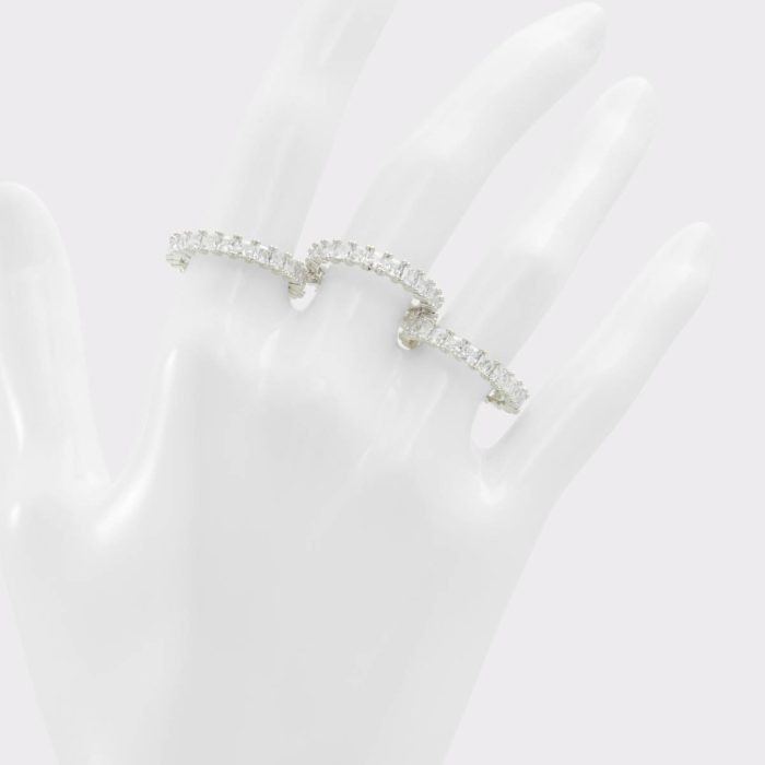 Jewelry Aschianamini Silver/Clear Multi Women's Rings Aldo Women Silver/Clear Multi