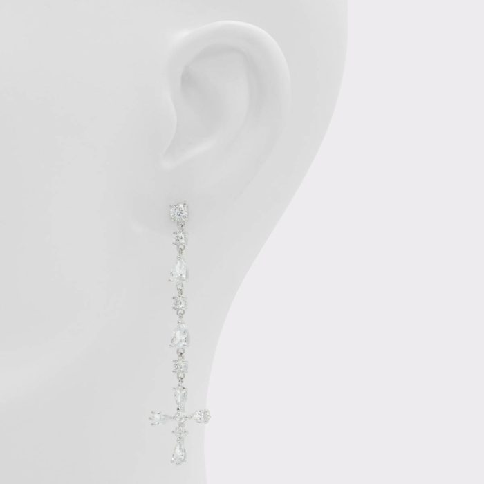 Jewelry Labrilia Silver/Clear Multi Women's Earrings Women Aldo Silver/Clear Multi