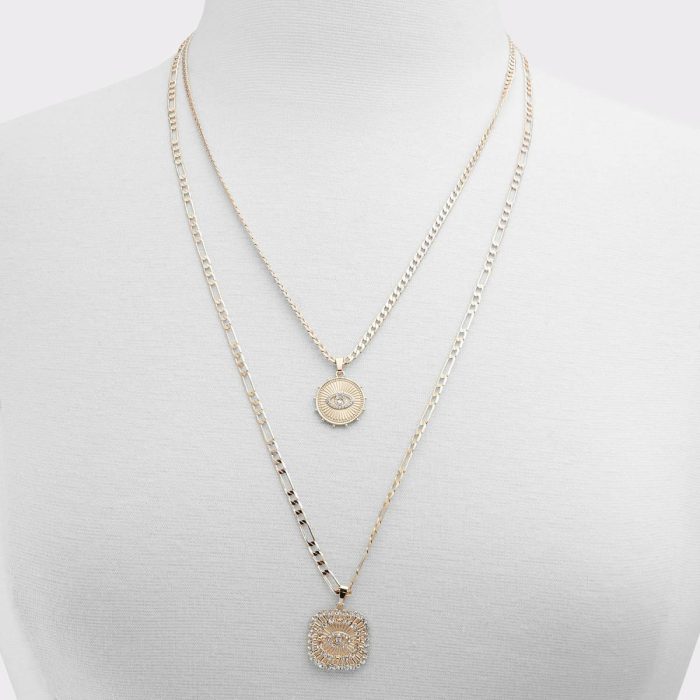 Jewelry Women Naewin Gold/Clear Multi Women's Necklaces Gold/Clear Multi Aldo