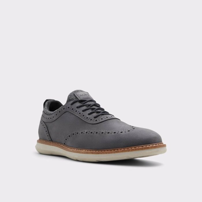 Kalister Grey Men's Oxfords & Lace-Ups Men Aldo Grey Casual Shoes