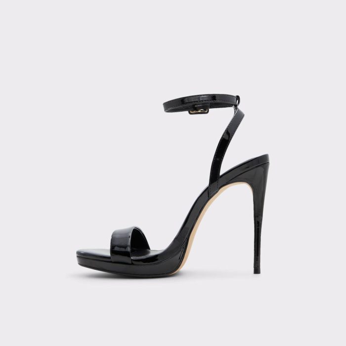 Kat Other Black Women's Strappy Sandals Women Heels Aldo Other Black