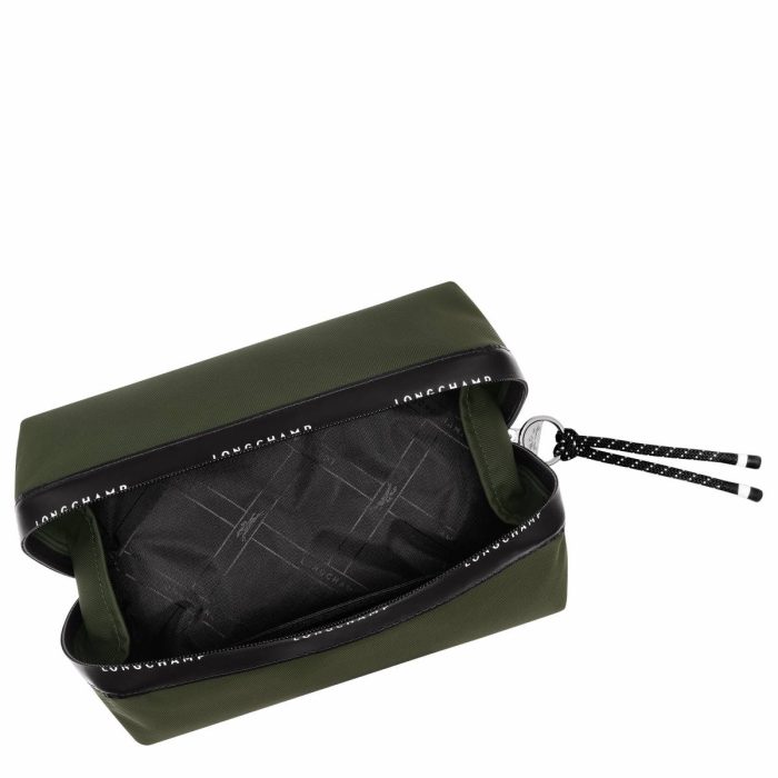 Khaki Longchamp Pouches & Cases Le Pliage Energy Pouch Khaki - Canvas Women