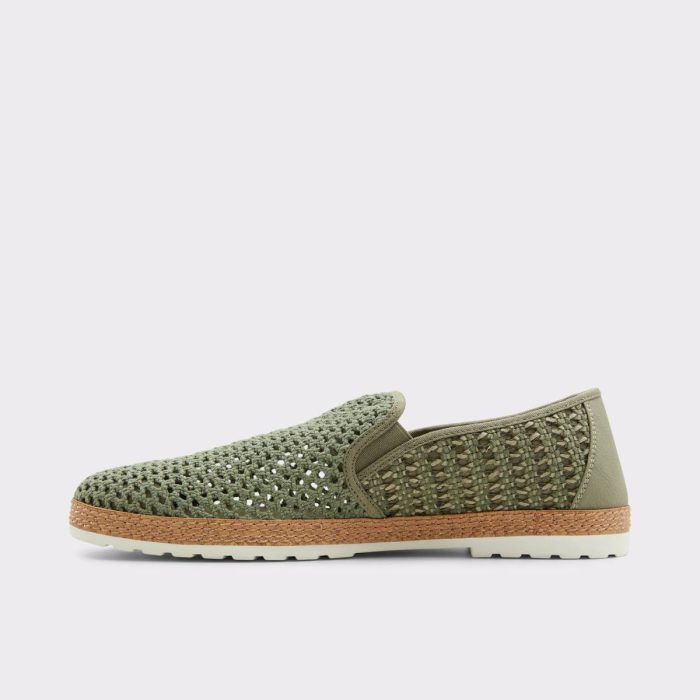 Kianou Light Green Men's Espadrilles Men Light Green Loafers & Slip-Ons Aldo