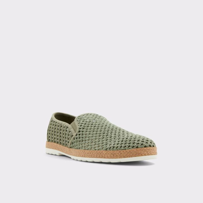 Kianou Light Green Men's Espadrilles Men Light Green Loafers & Slip-Ons Aldo