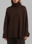 Knitwear Rhea Trapeze Turtleneck - Brown Women The Frankie Shop Brown