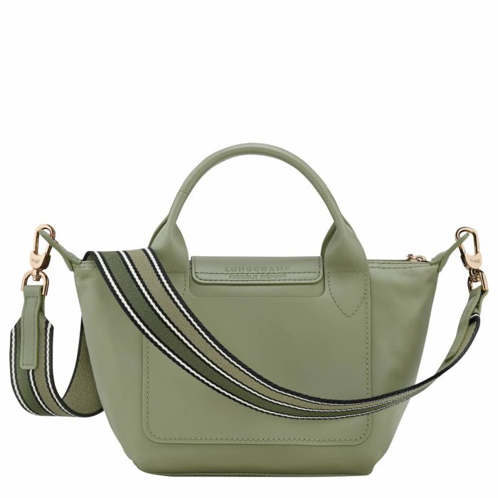 Laurel Women Longchamp Leather Bags Le Pliage Xtra Xs Handbag Laurel - Leather