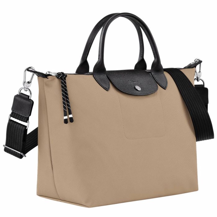 Le Pliage Energy L Handbag Clay - Recycled Canvas Handbags Clay Longchamp Women