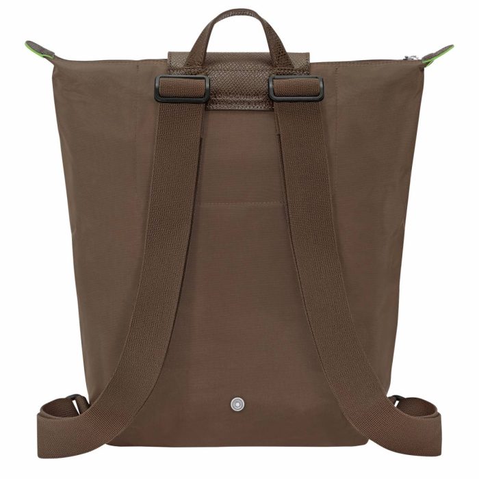 Le Pliage Green M Backpack Terra - Canvas Terra Women Longchamp Backpacks