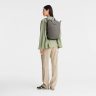 Le Pliage Xtra M Backpack Turtledove - Leather Turtledove Longchamp Leather Bags Women