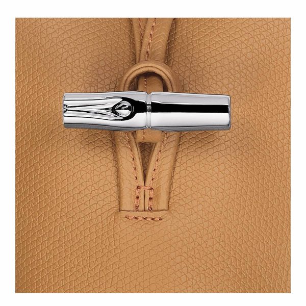 Le Roseau Phone Case Walnut - Leather Walnut Women Phone Cases Longchamp