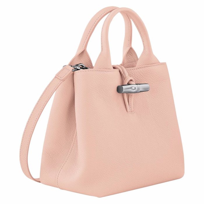 Le Roseau S Handbag Ballerina - Leather Ballerina Leather Bags Women Longchamp
