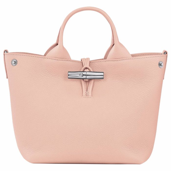 Le Roseau S Handbag Ballerina - Leather Ballerina Leather Bags Women Longchamp