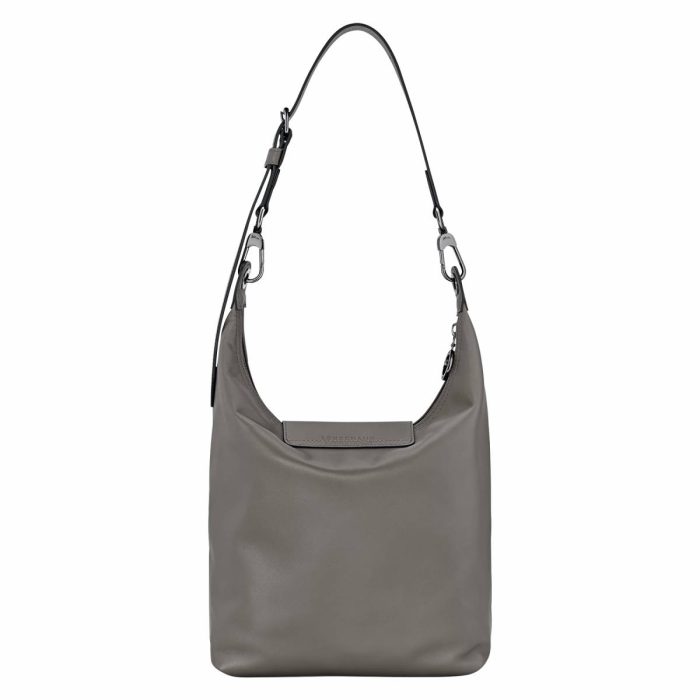 Leather Bags Longchamp Le Pliage Xtra M Shoulder Bag Turtledove - Leather Turtledove Women