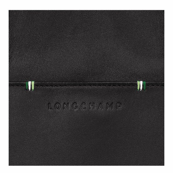 Leather Bags Longchamp Sur Seine Briefcase Black - Leather Men Black