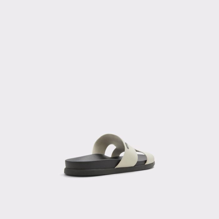 Light Grey Aldo Mondi Light Grey Men's Slides Sandals & Slides Men