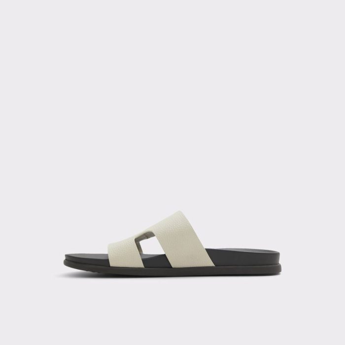 Light Grey Aldo Mondi Light Grey Men's Slides Sandals & Slides Men